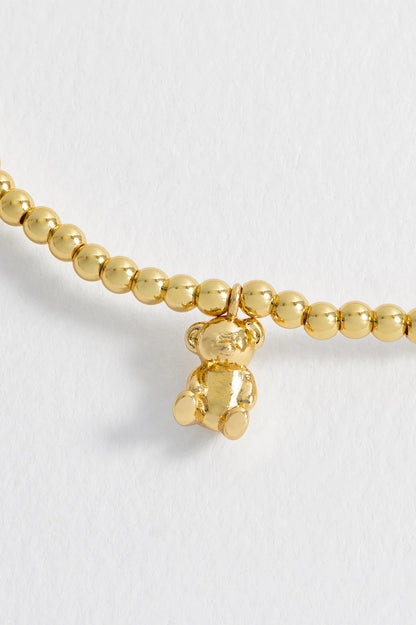 Teddy Sienna Bracelet - Gold Plated