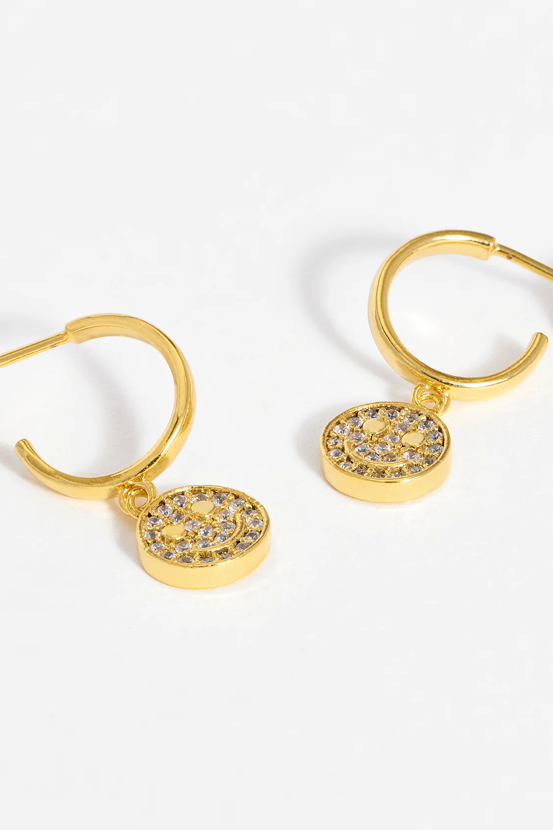 Estella Bartlett | earrings for women - Pave Smile Charm | kapok