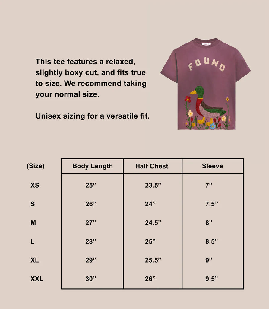 Wildlife Chenille Embroidered Tee