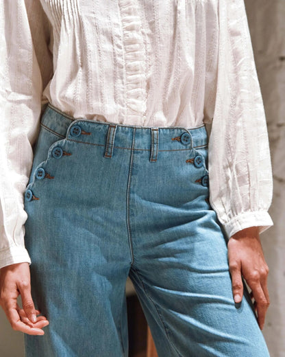 Pont Denim Pantalon