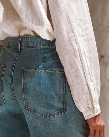 Pont Denim Pantalon