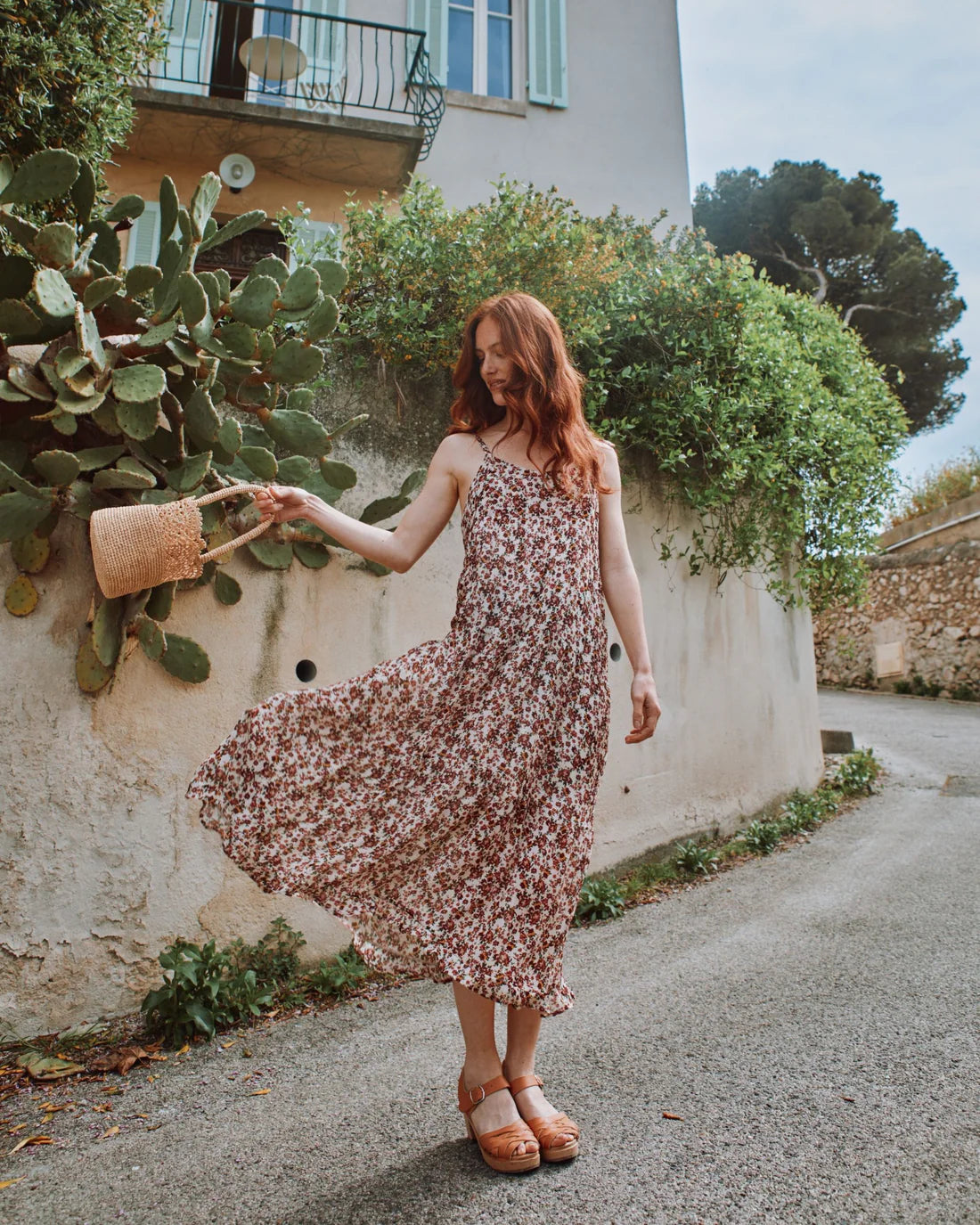 Imprimee Longue Robe