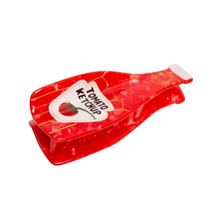Hair Claws Ketchup