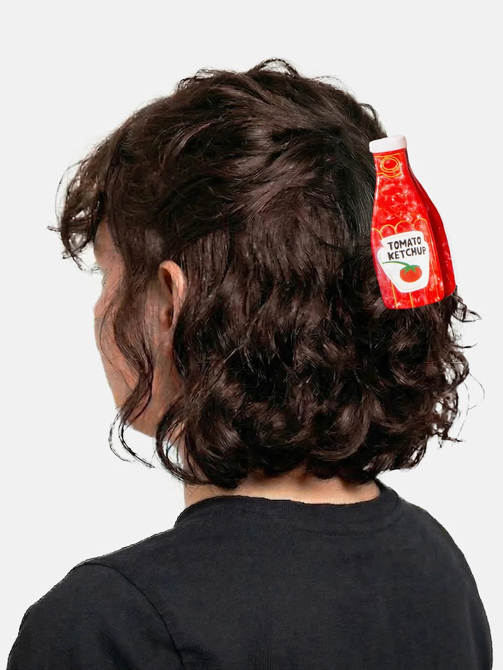 Hair Claws Ketchup