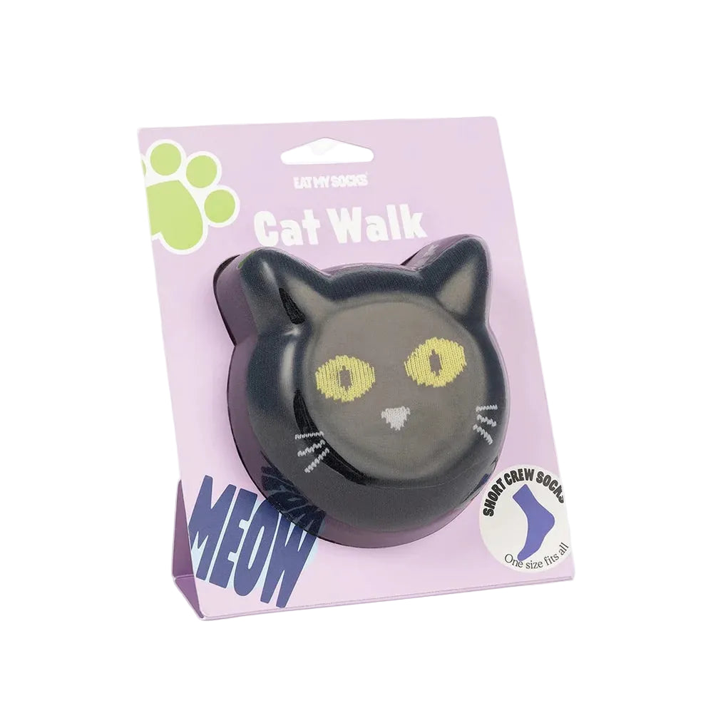 Socks Cat Walk Black