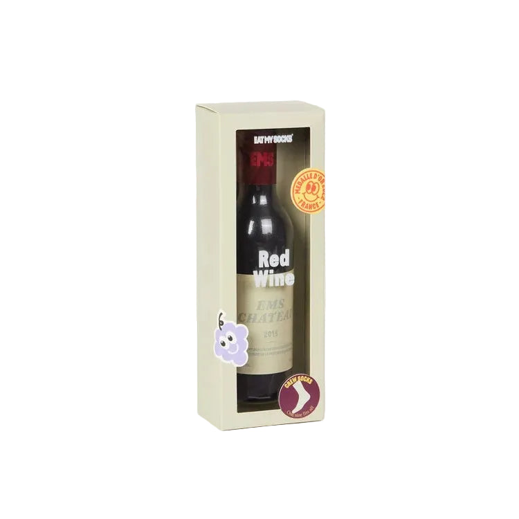 Socks Wine Red