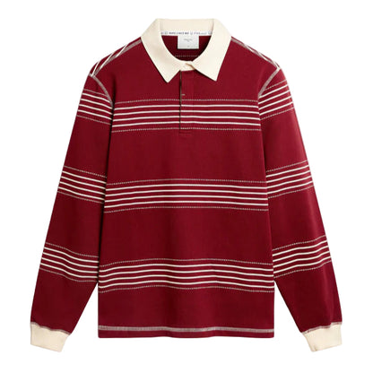 Editor Striped Rugby Polo