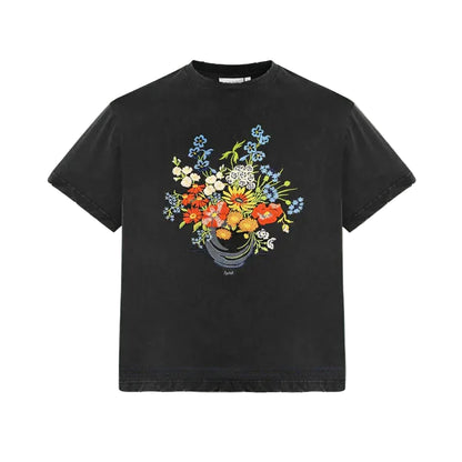 Embroidered Flower Tee