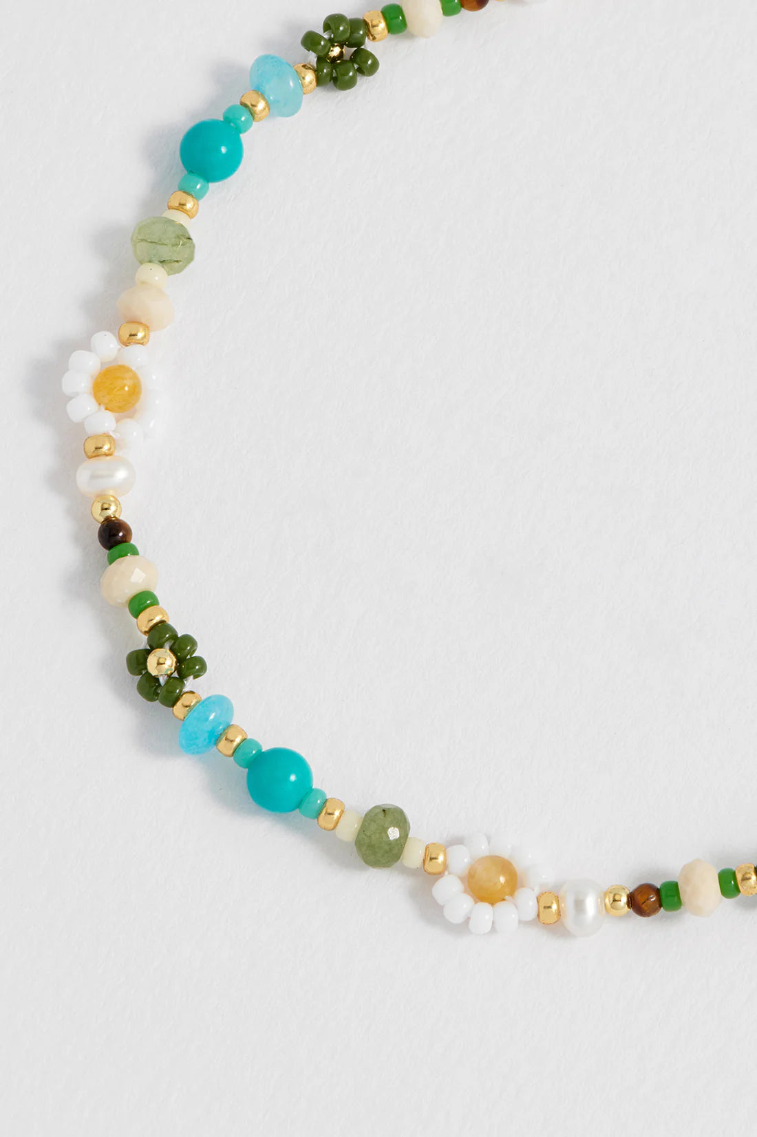 Flower Miyuki Bead Bracelet