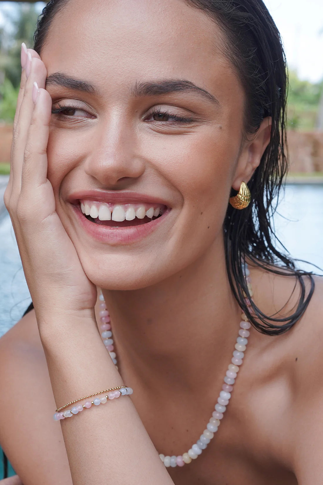 Pastel Multi Gemstone Duo Bracelet