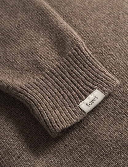 Camp Jacquard Knit Khaki