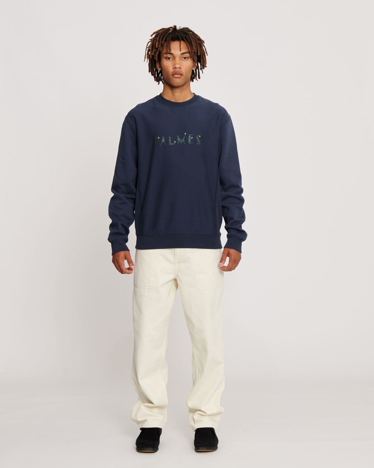 Letters Crewneck Navy