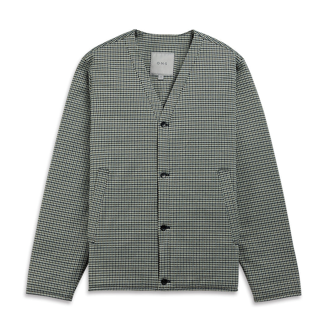 Crescent Check Padded Jacket