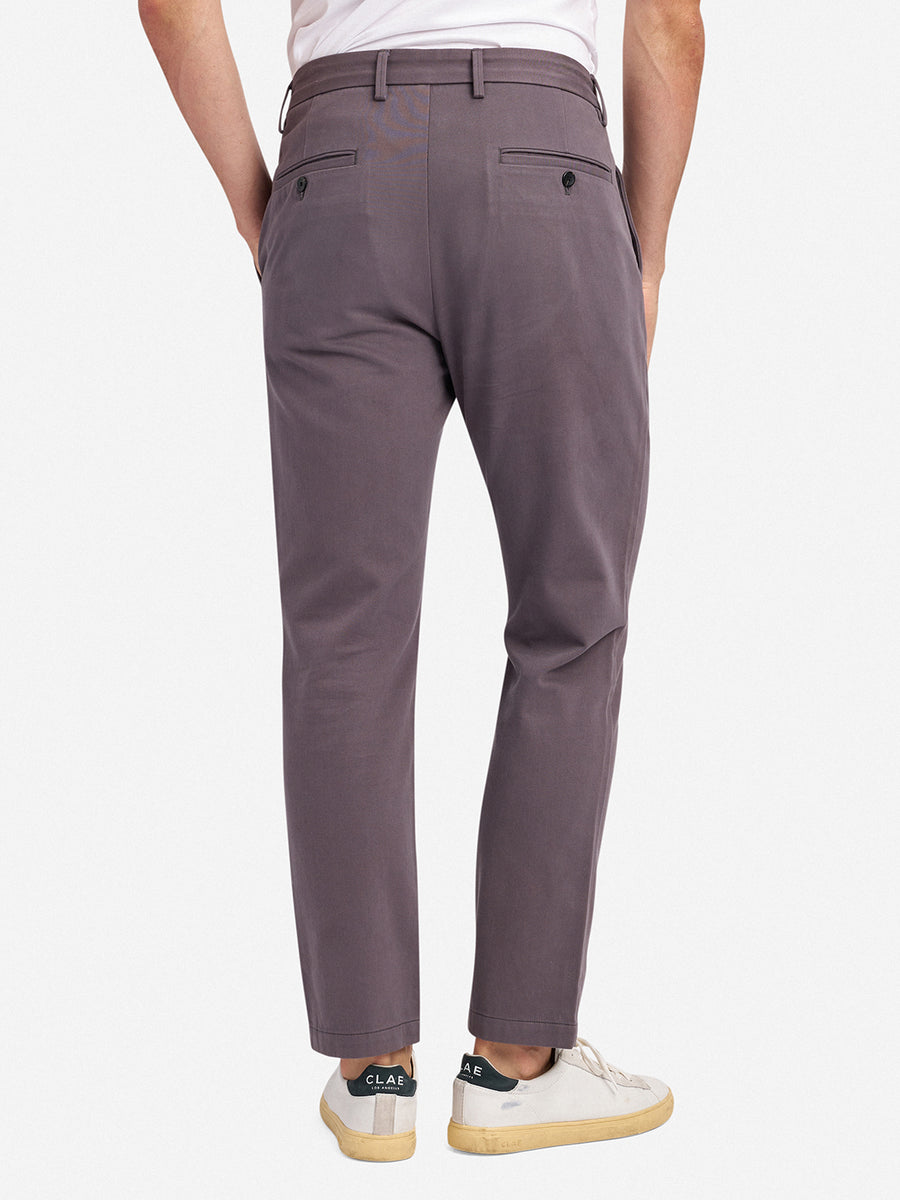Niles Peached Sateen Chino Forged Iron