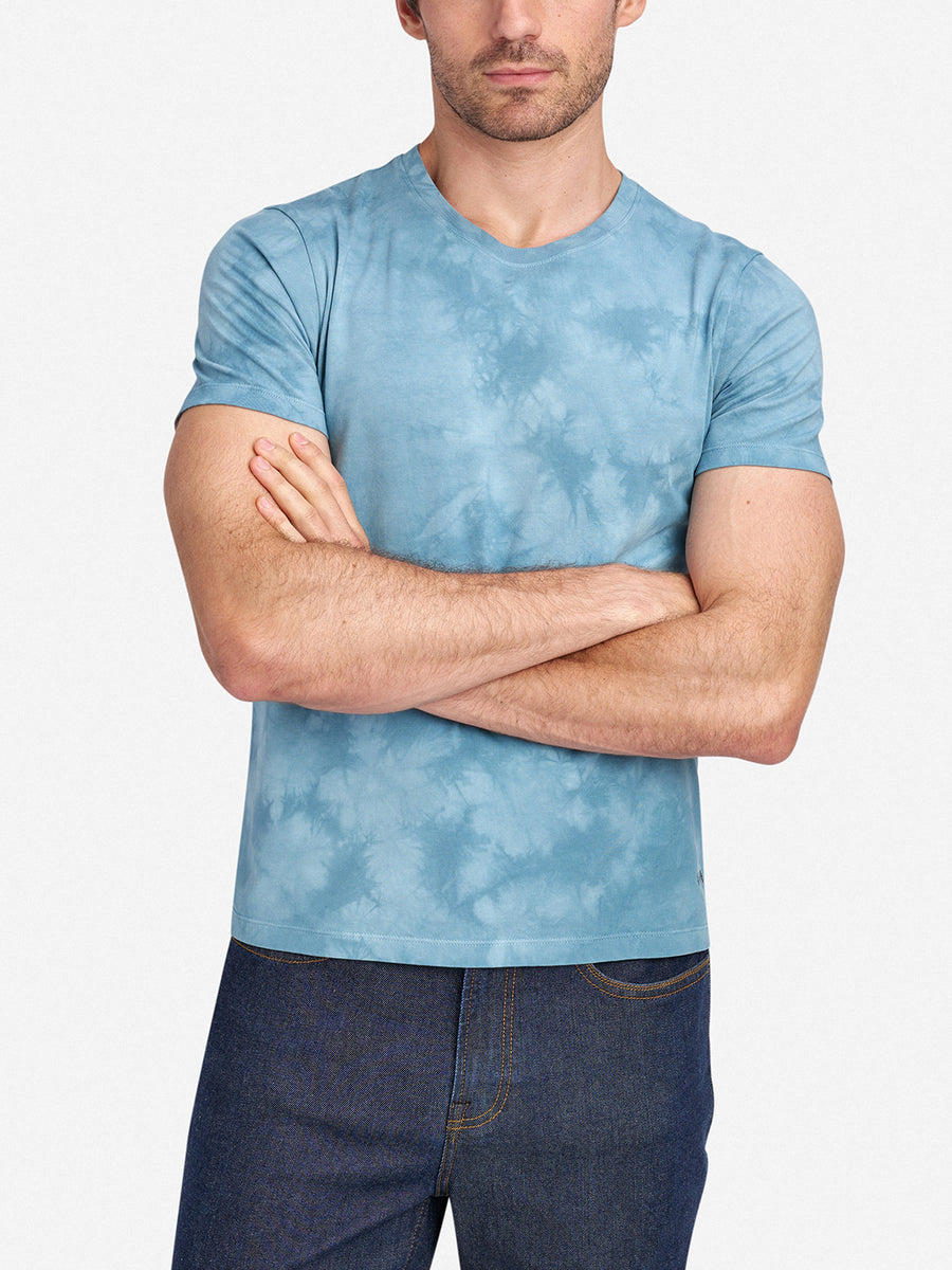 Village Tie Tee Mallard Blue