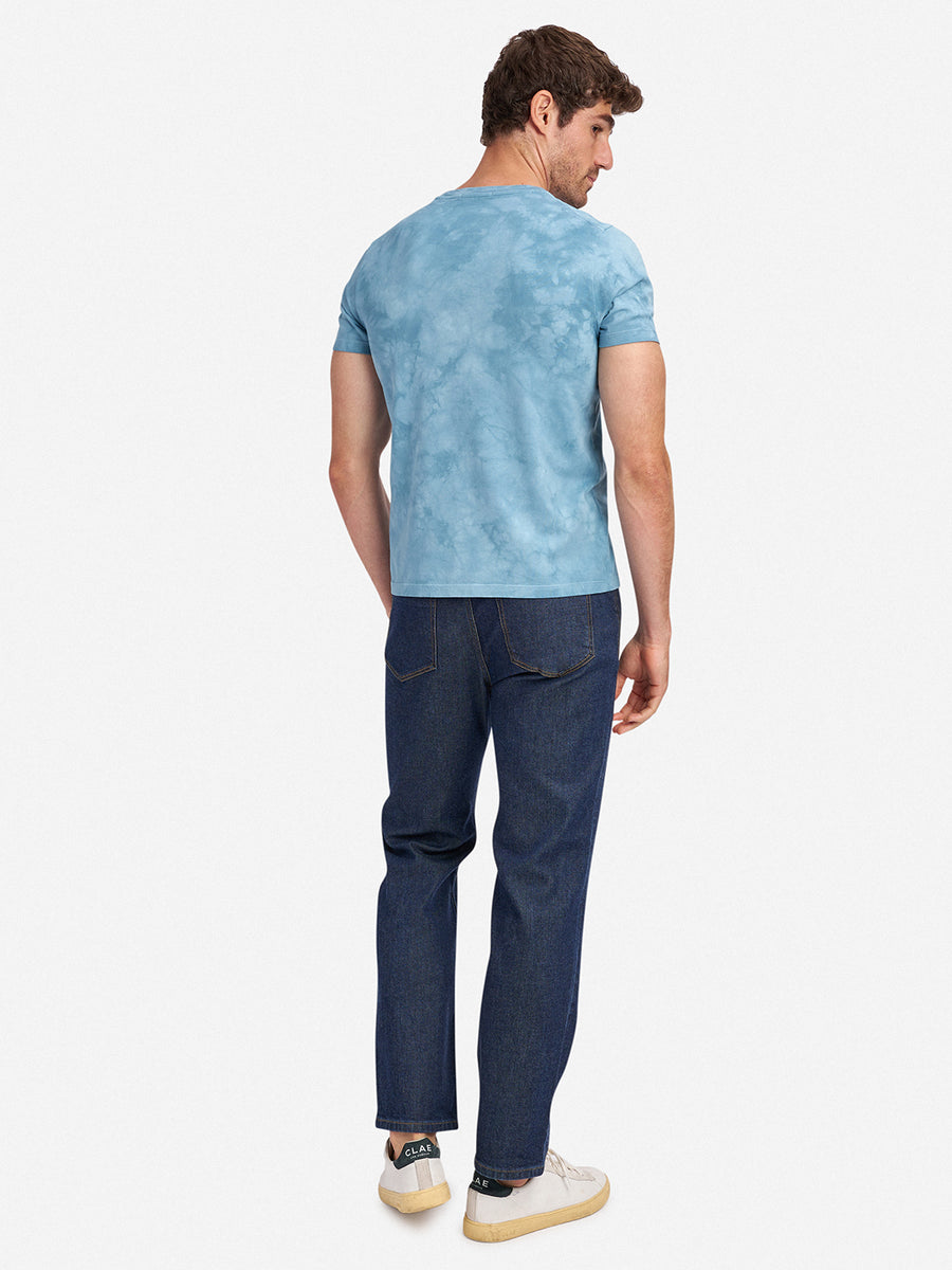 Village Tie Tee Mallard Blue