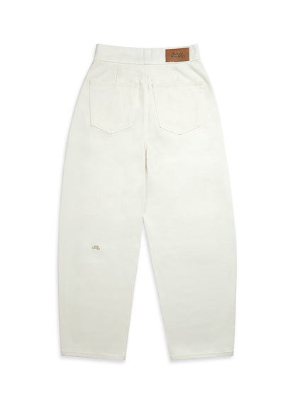 High Rise Barrel Jeans