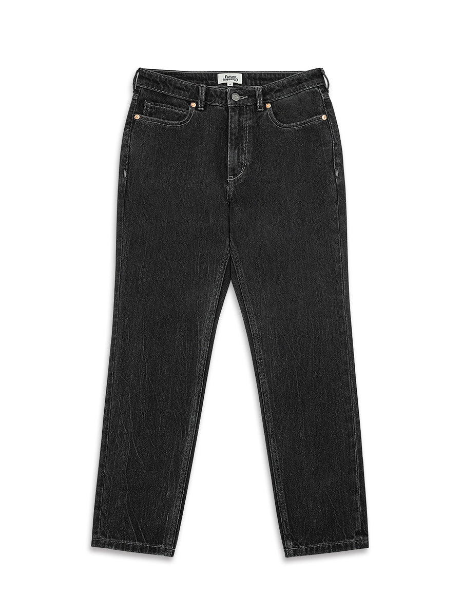 Mid Rise Cigarette Jeans