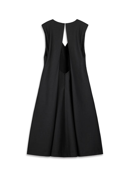 Oval Back Maxi Dress