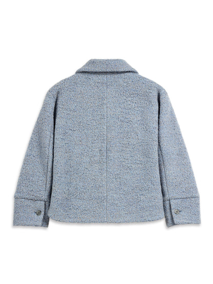 Button-up Boucle Jacket