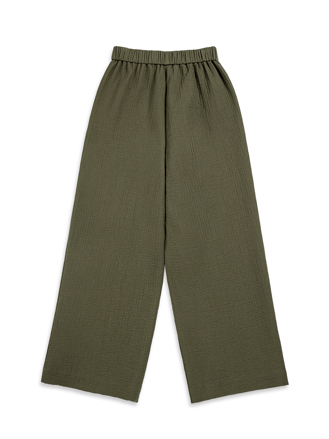 Wide Leg Cropped Pants