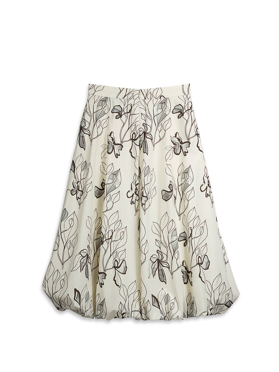 AOP Balloon Skirt