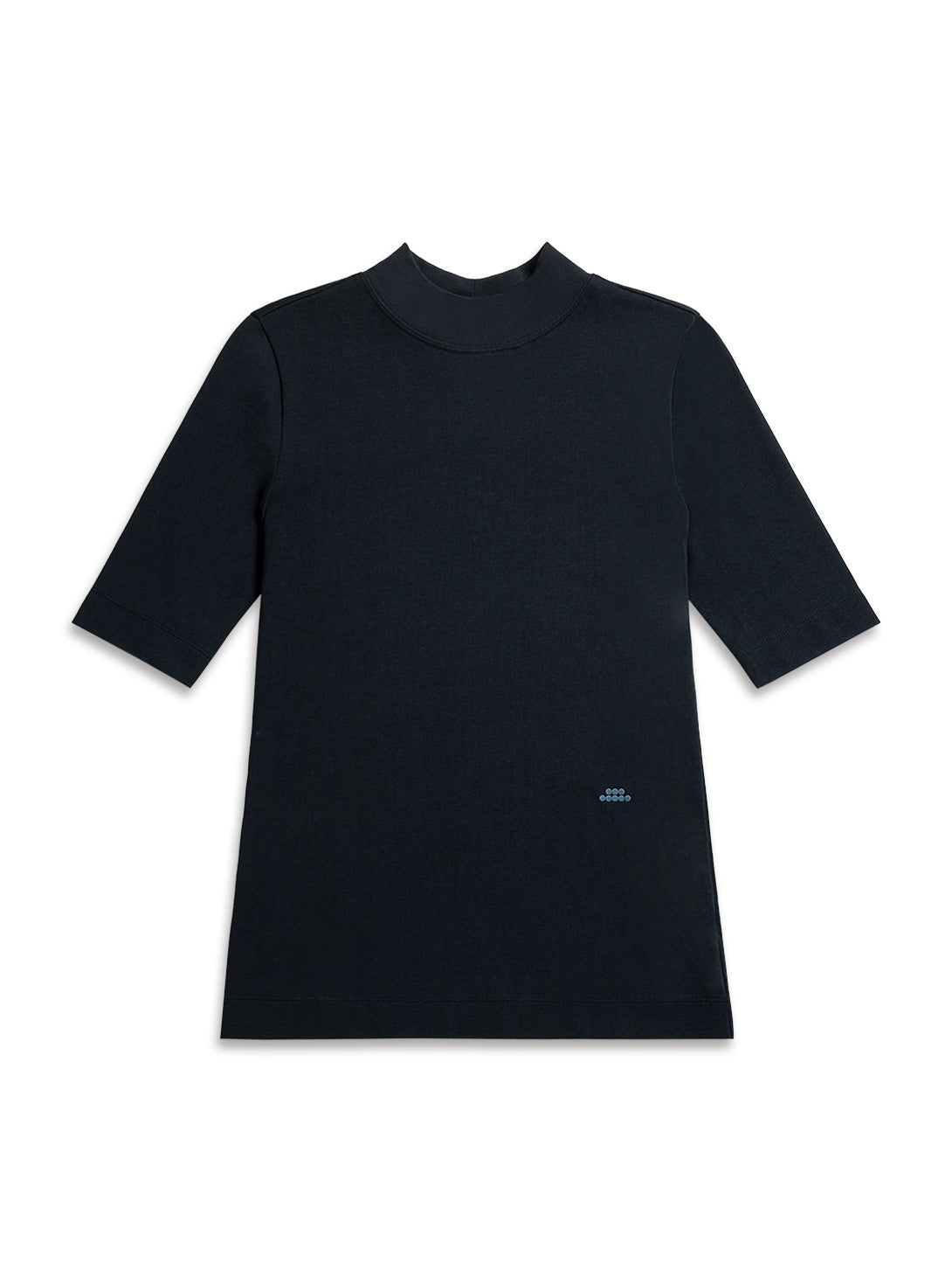 Mock Neck Tee