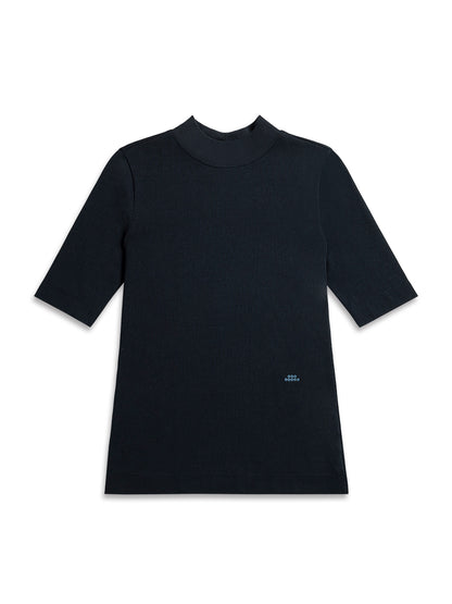 Mock Neck Tee