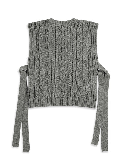 Cropped Sweater Vest