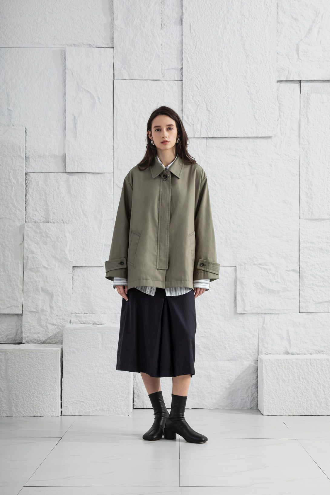 Side Slit City Jacket