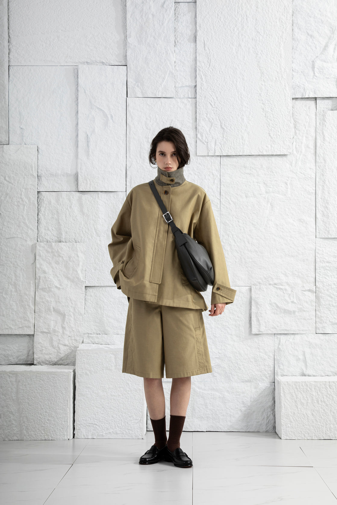 Side Slit City Jacket