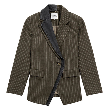 Detachable Patch Blazer
