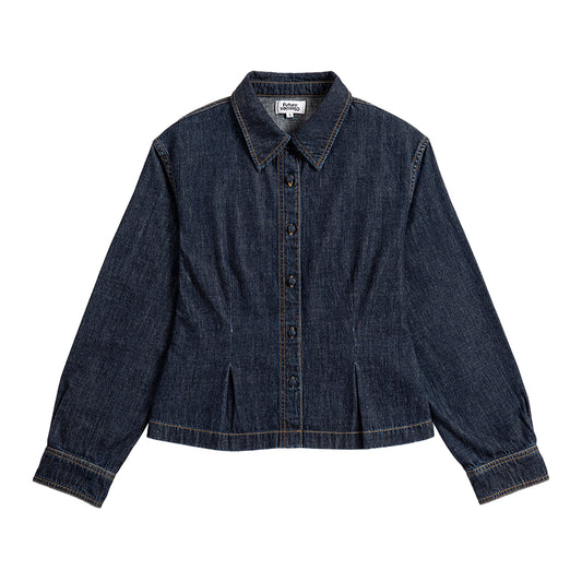 Sculptured Denim Shirt