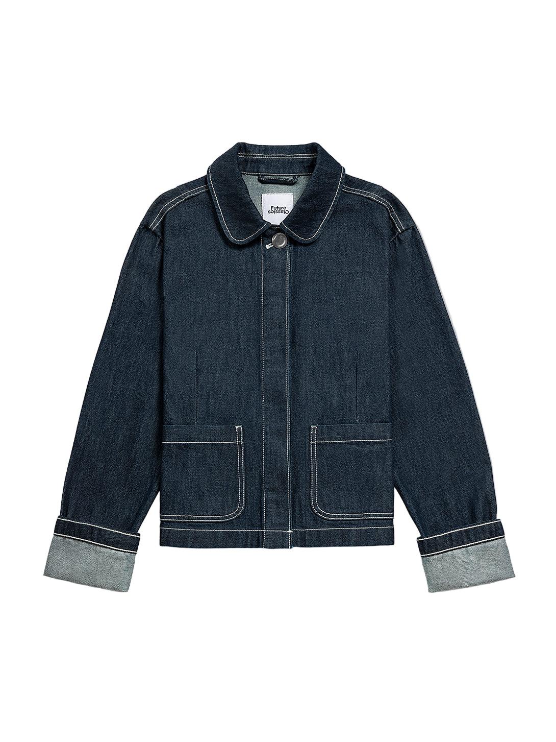 Cuffed Peter Pan Jacket