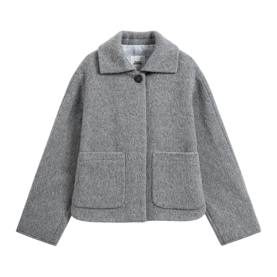 Hairy Wool Jacket – kapok