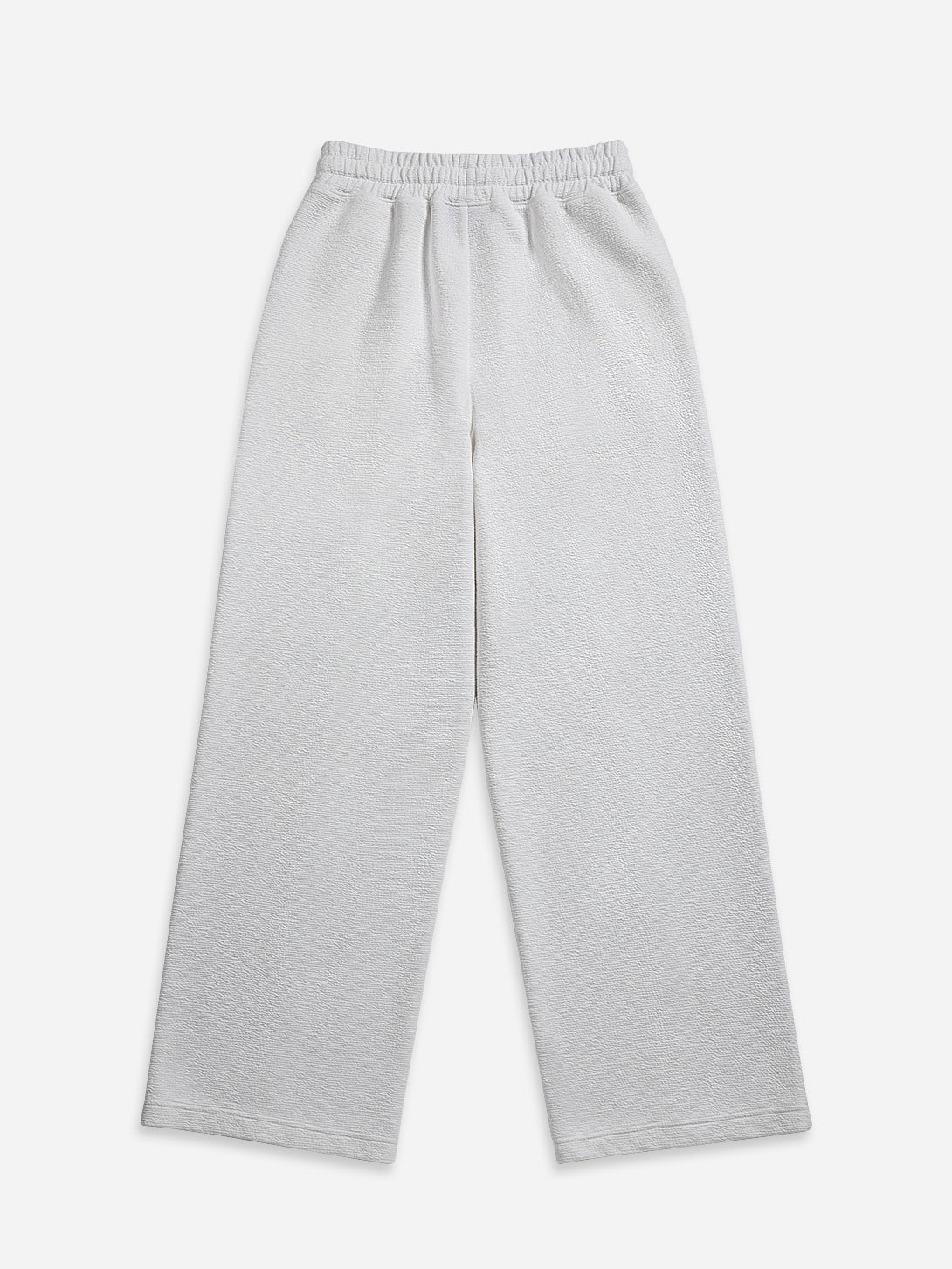 Textured Pintuck Sweatpants