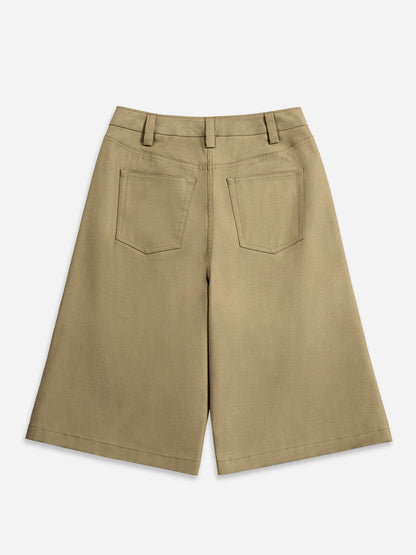 Side Slit City Shorts