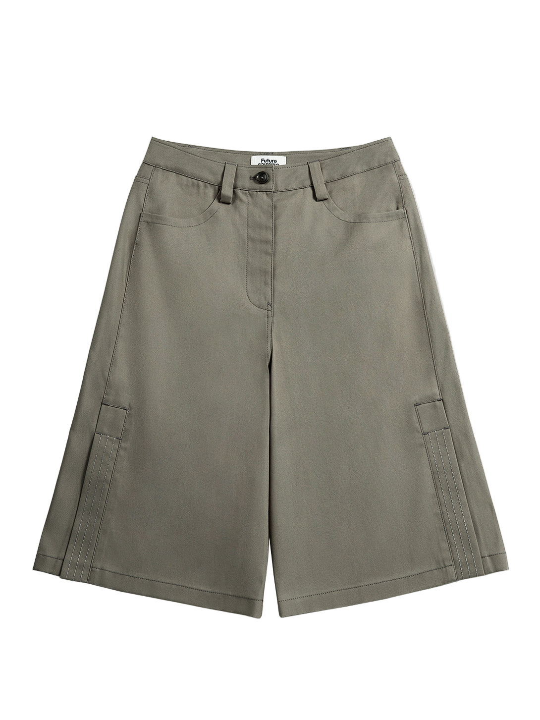 Side Slit City Shorts