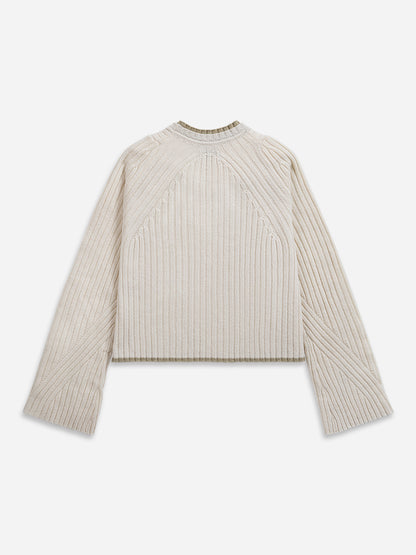 Double Collar Sweater