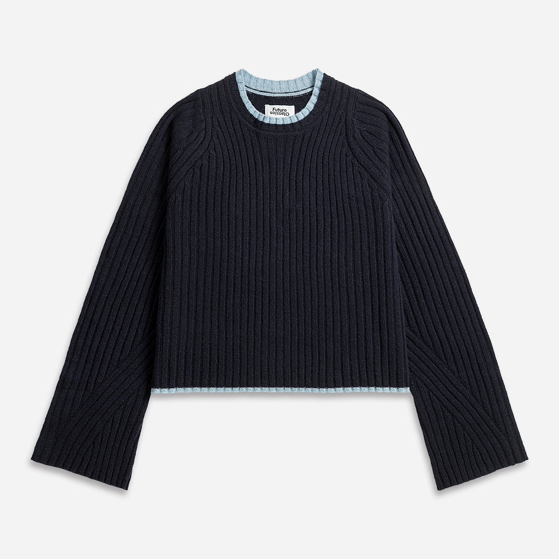 Double Collar Sweater