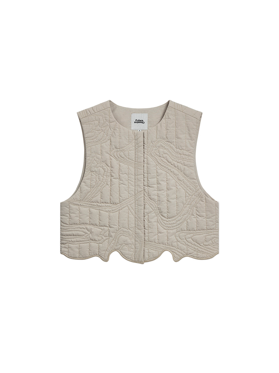 Marble Quilted Vest