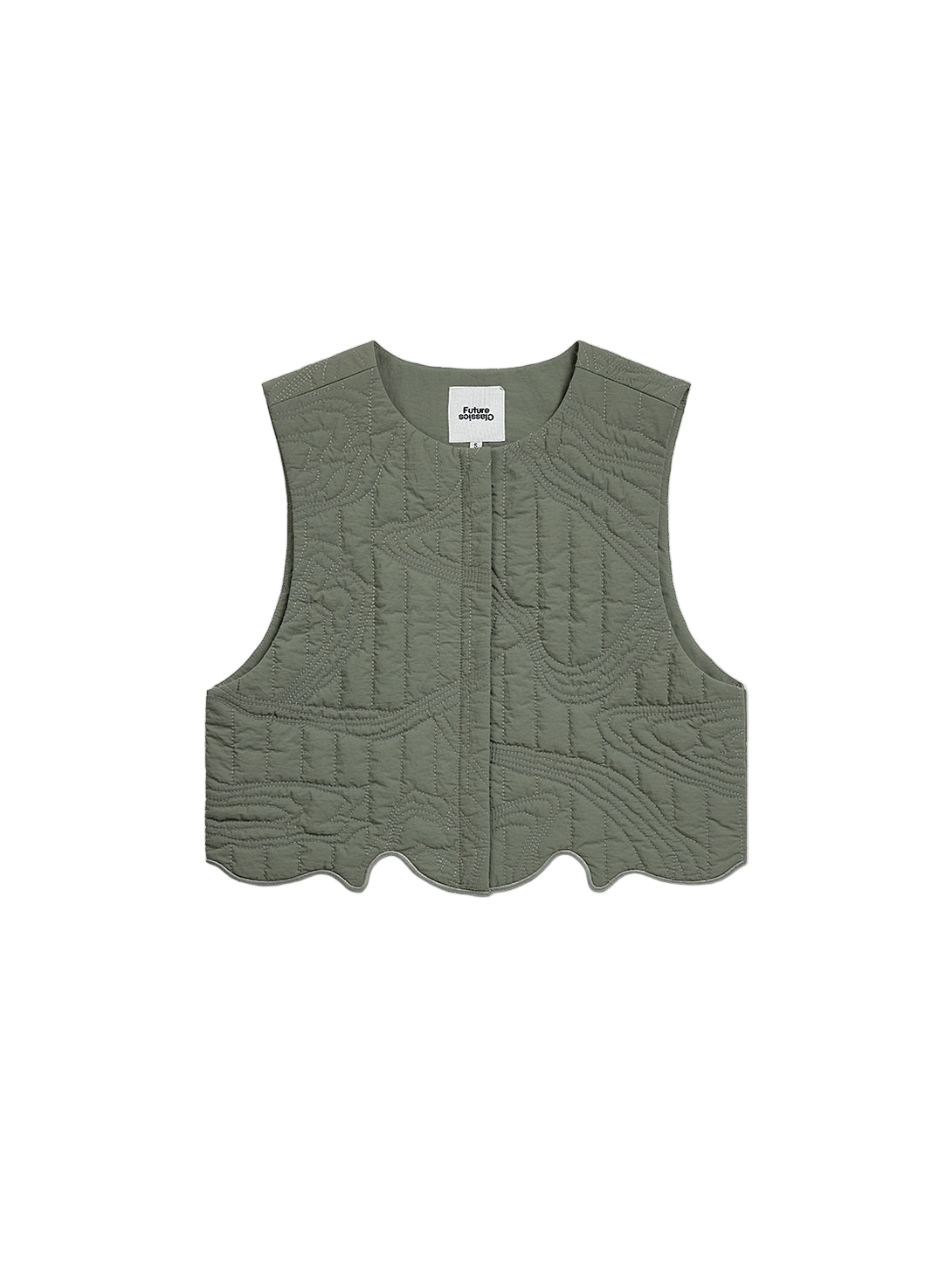 Marble Quilted Vest