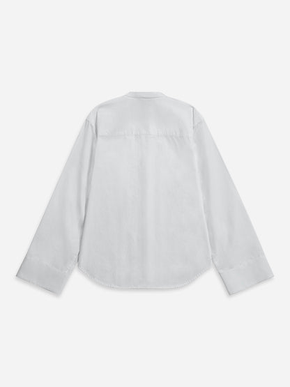 Pleated Bell Sleeve Shirt
