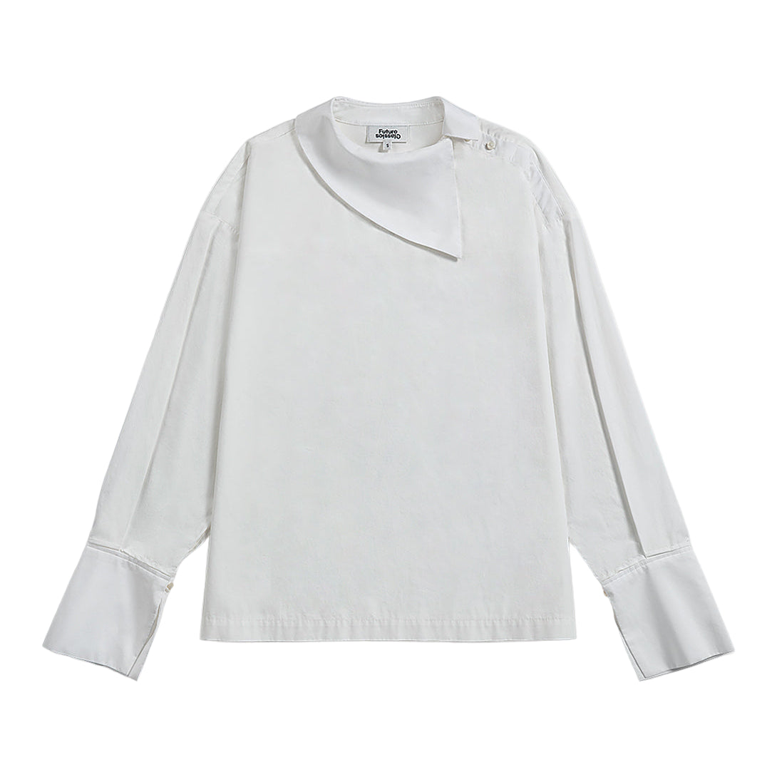 Asymmetric Collar Top