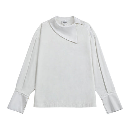 Asymmetric Collar Top