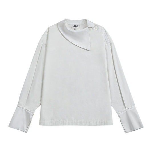 Asymmetric Collar Top