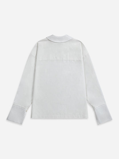 Asymmetric Collar Top