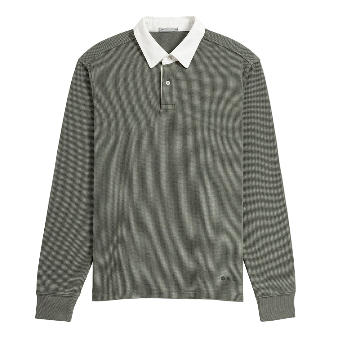 Lind Waffle Rugby Polo