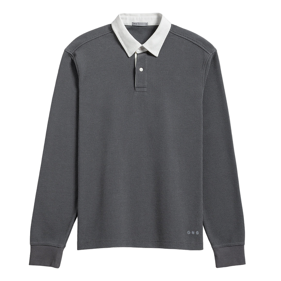 Lind Waffle Rugby Polo