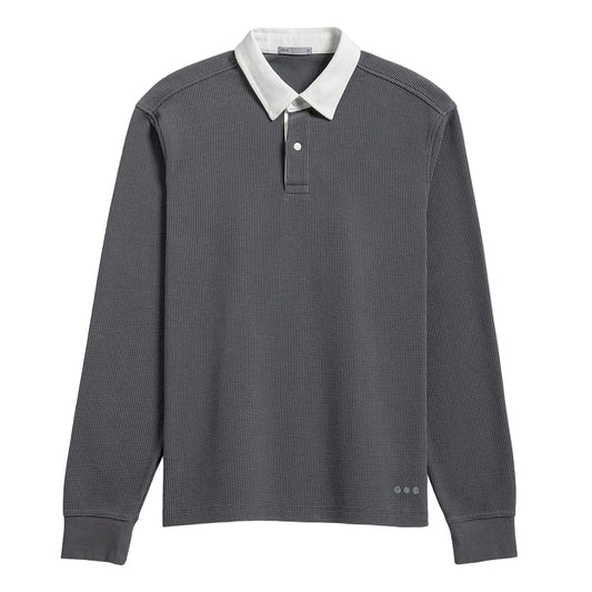 Lind Waffle Rugby Polo